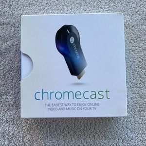 NEW! Google Chromecast ( 1st Generation) HDMI Media Streamer